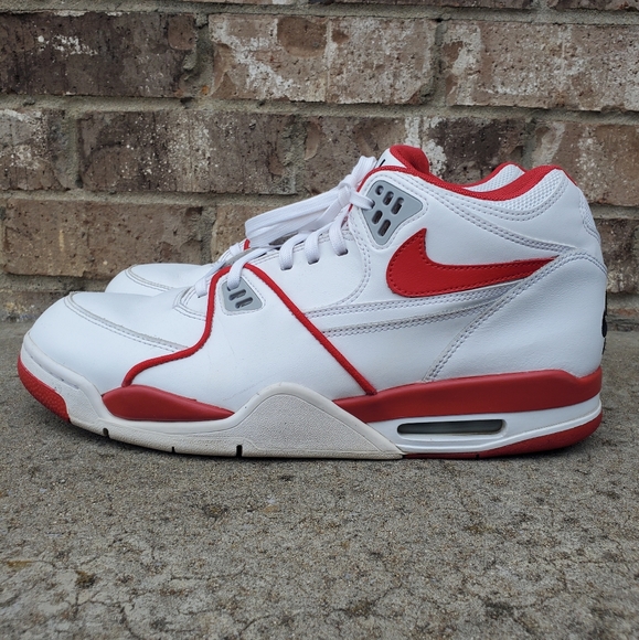 Nike Air Flight 89 "Ron Harper" 819665-100 Red White Mens Size 13 US Shoes - Picture 3 of 12
